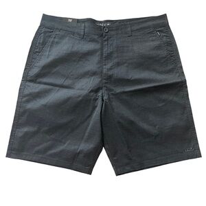 NWT  Men's  O'NEILL  Black  10"  Inseam 2-WAY STRETCH Casual  Shorts Size 38